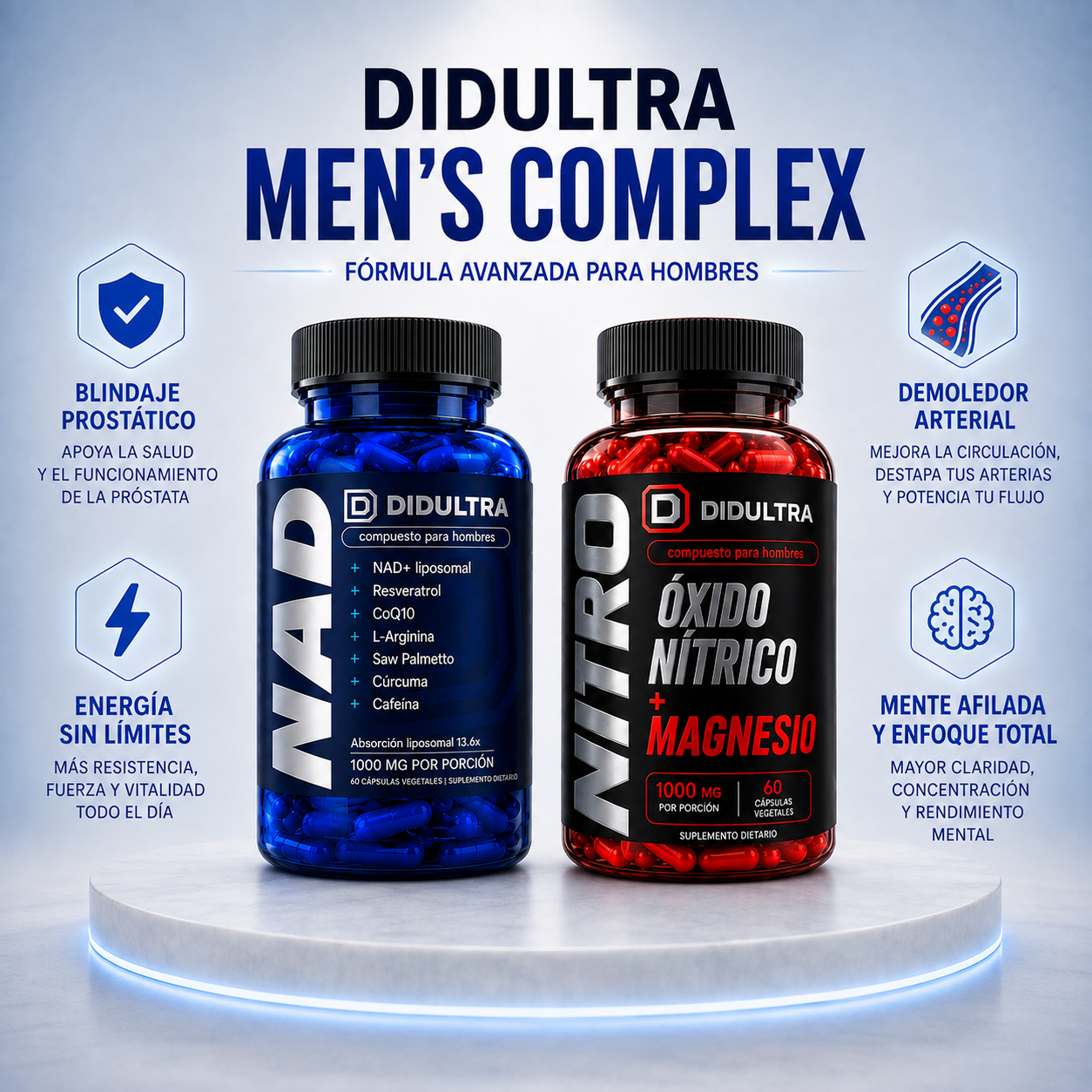 DIDULTRA MEN COMPLEX | NAD + NITRO |