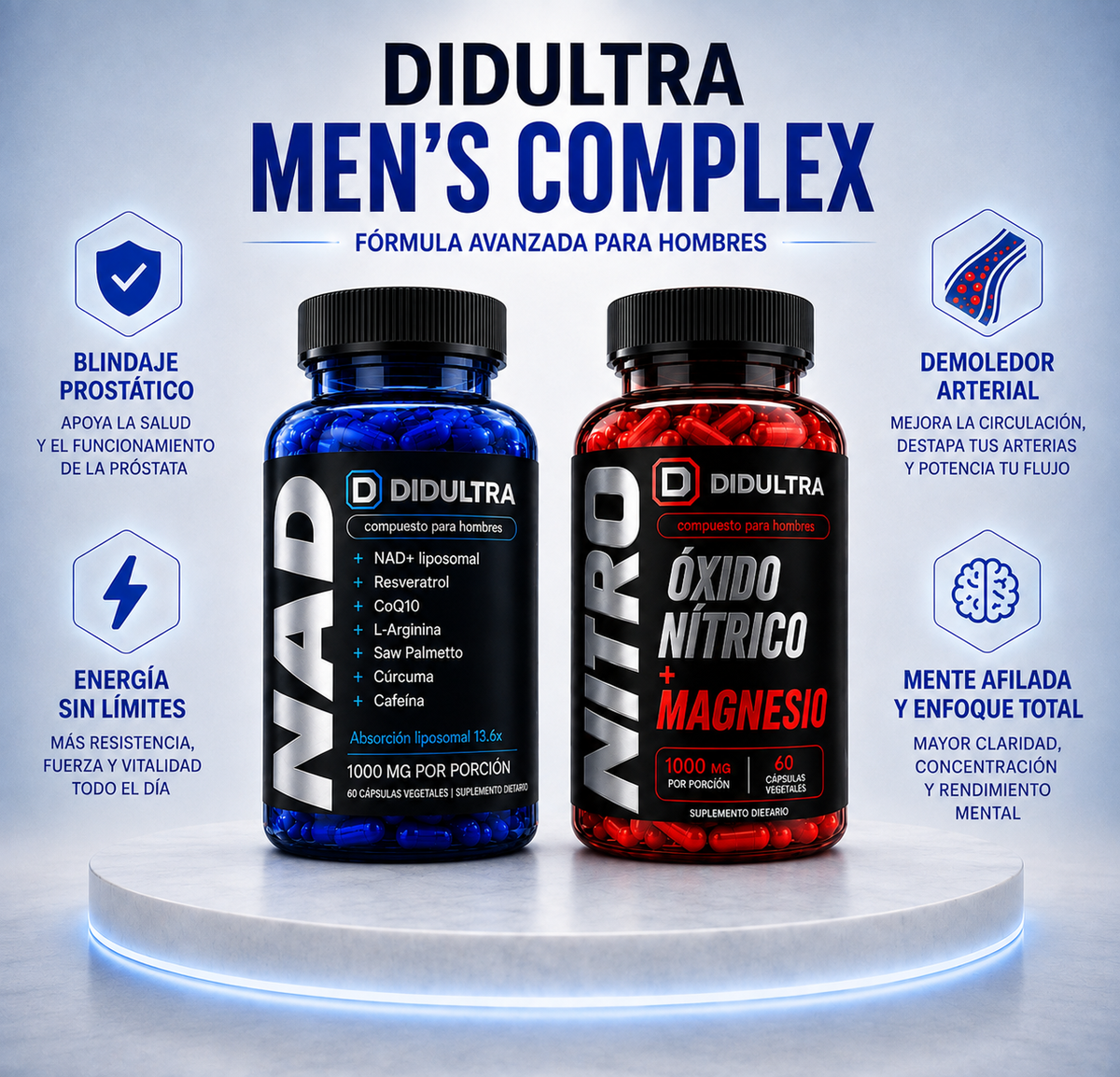 DIDULTRA MEN COMPLEX | NAD + NITRO |